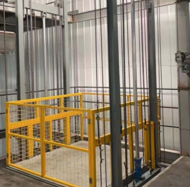 新北导轨式升降机一般加工周期